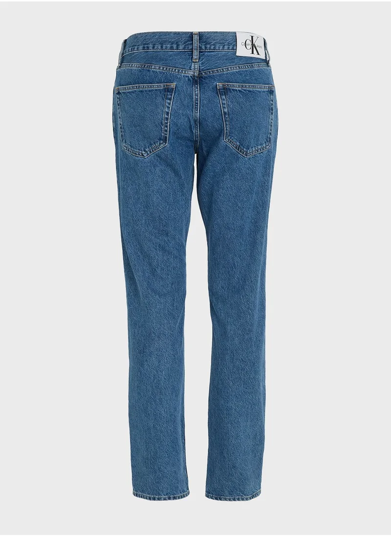 Calvin Klein Jeans Light Wash Straight Fit Jeans