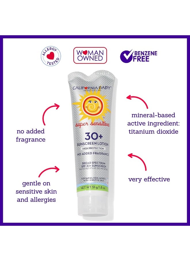 California Baby California Baby Super Sensitive SPF 30-1.8 oz  - Image 3