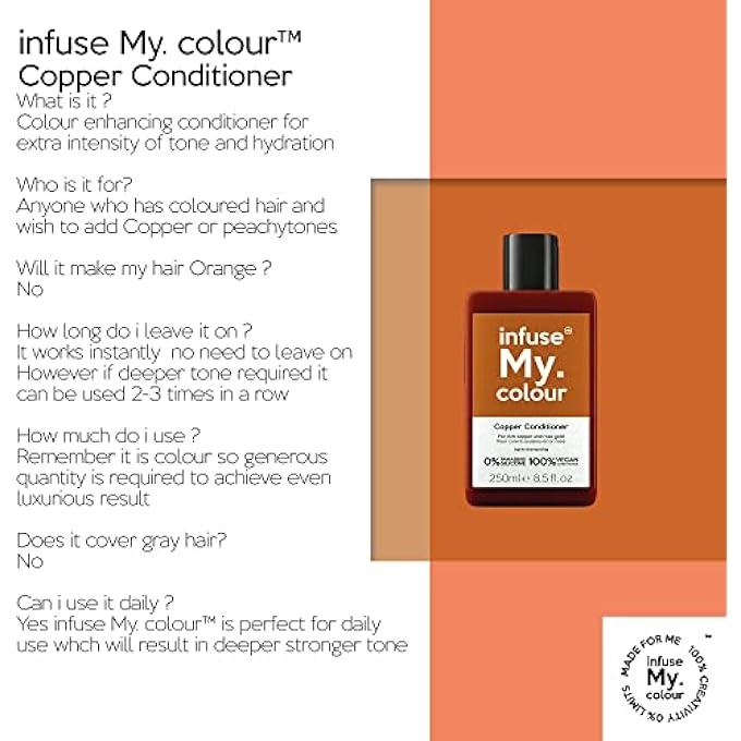 بلسم MY.HAIRCARE INFUSE MY.COLOUR COPPER 250 مل - Image 3