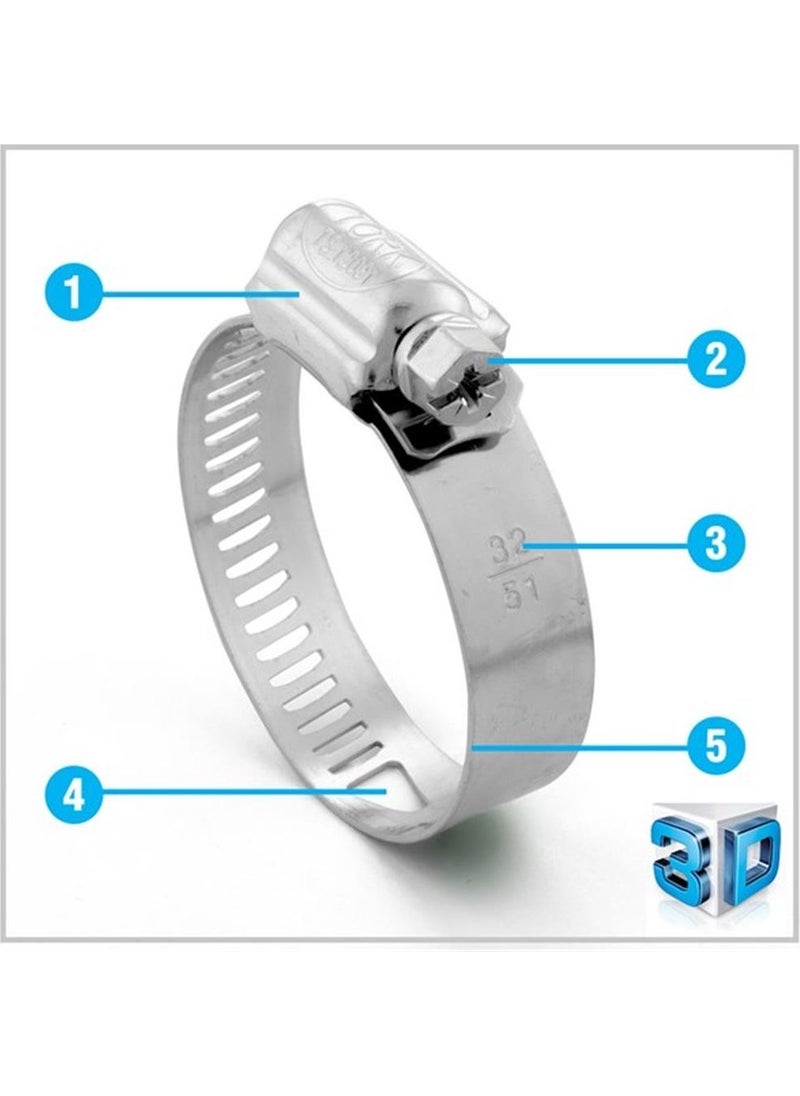 Tork Torque 60-80 Adjustable Hose Clamp Type B  - Image 2