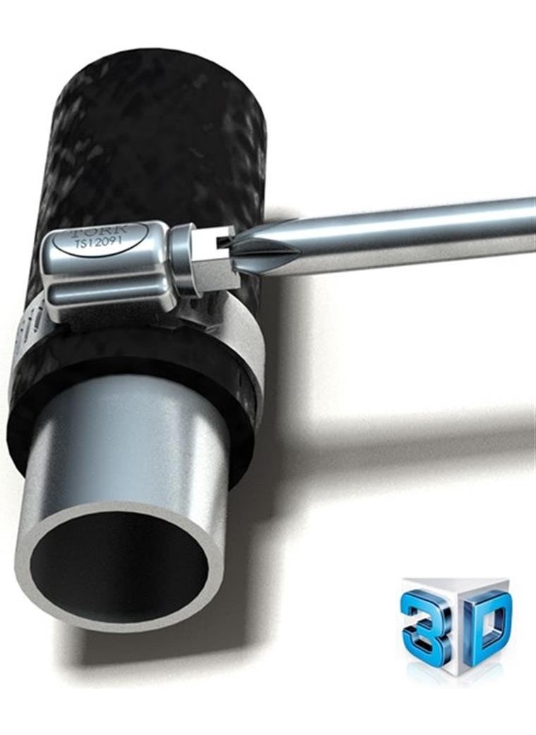 Tork Torque 60-80 Adjustable Hose Clamp Type B  - Image 3