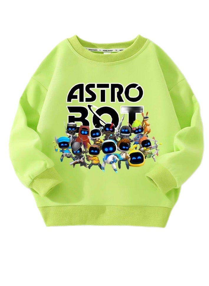 Astro Bot Men Women Couples Sweatshirts Pullover Shirt Hooded Sweater - Image 1