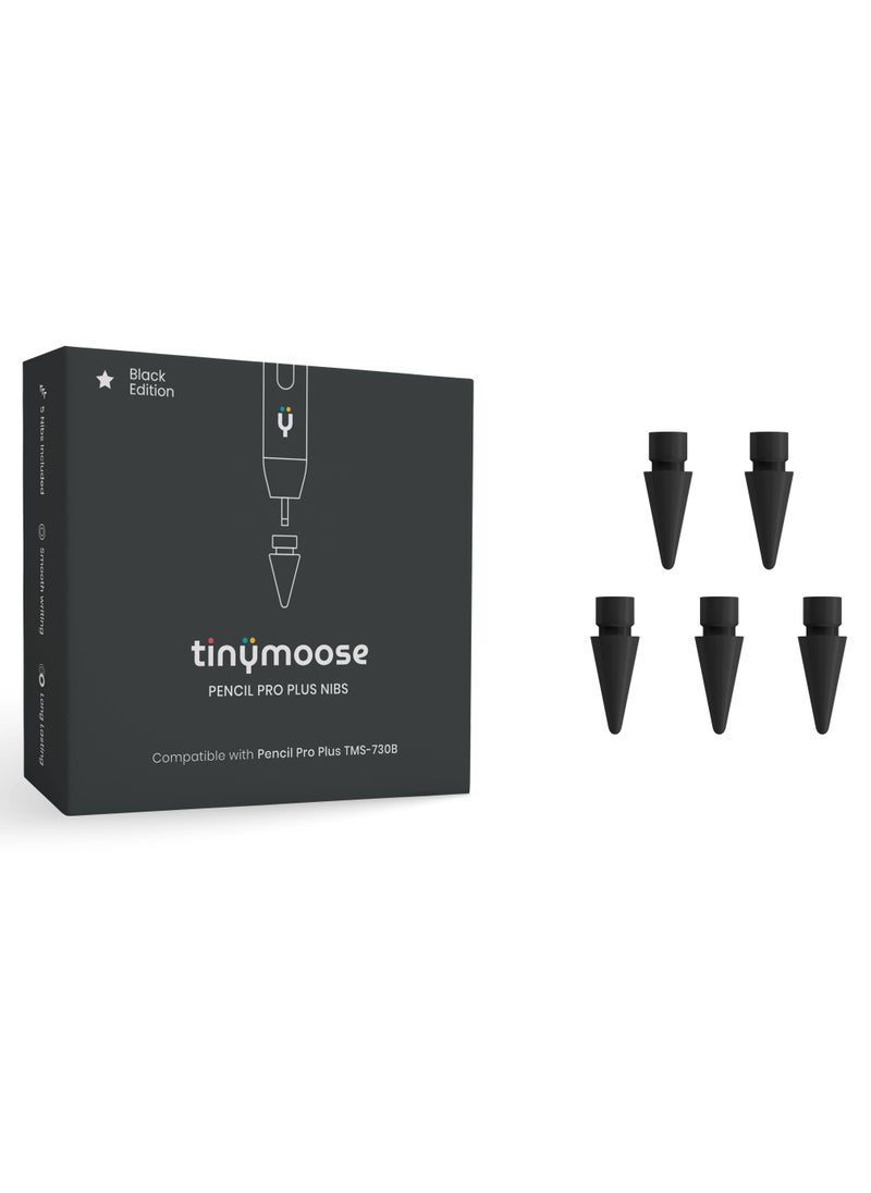 TinyMoose - 5 - Piece Pencil Pro Plus Tip replacement for Tinymoose Pencil Pro Plus Stylus Pen for Smooth Writing and Long Lasting Use - Image 1