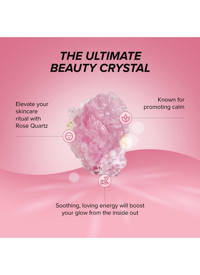 SKIN GYM Skin Gym Rose Quartz Hearty Gua Sha Tool, Heart-Shaped Facial Massage Tool for Sculpting and Relaxation  - Image 4