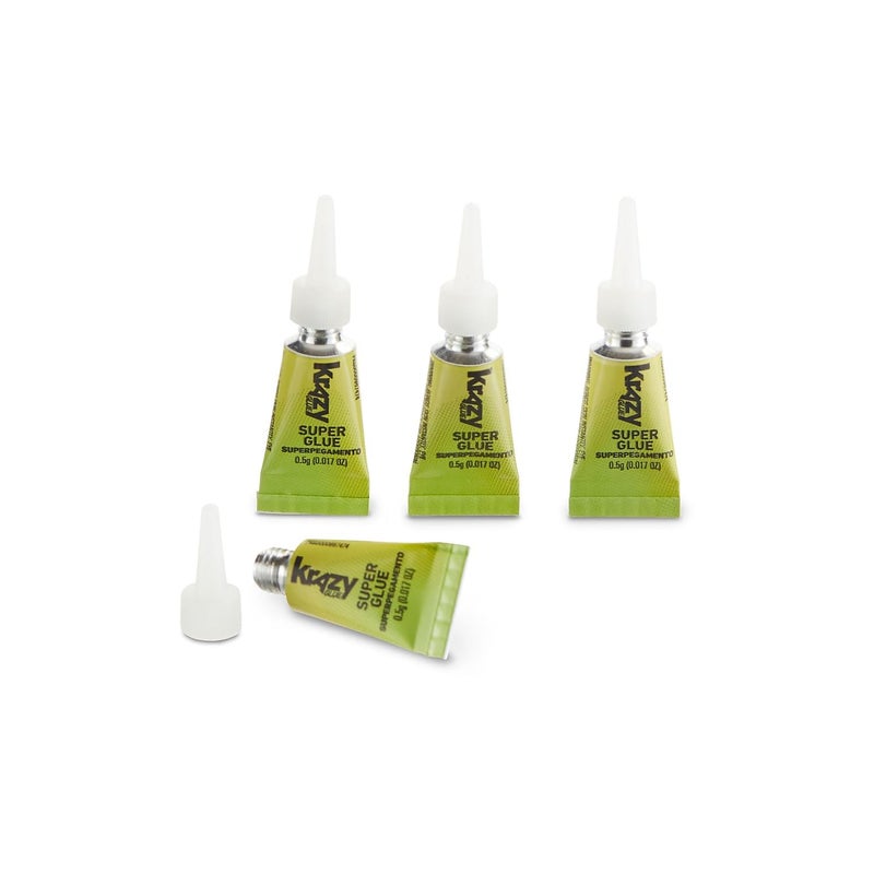 Krazy Glue, All Purpose Super Glue, Fine Tip, Singles (0.5g), 4 Count - Image 2