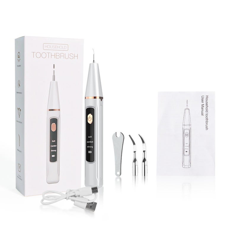 Ultrasonic Electric Dental Cleaner Household Tooth Cleaner Portable Dental Instrument Dental Cleaner New Dental Calculi - Image 1