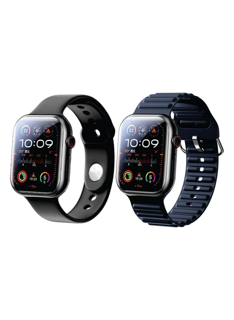 Remax Mena Smartwatch Letar Series SE 15 Wireless Charging in 3 hours, Fitness, Heart Rate, Multiple Sport Modes, Dynamic Island, Long Battery Life 3 days (Black) - Image 1