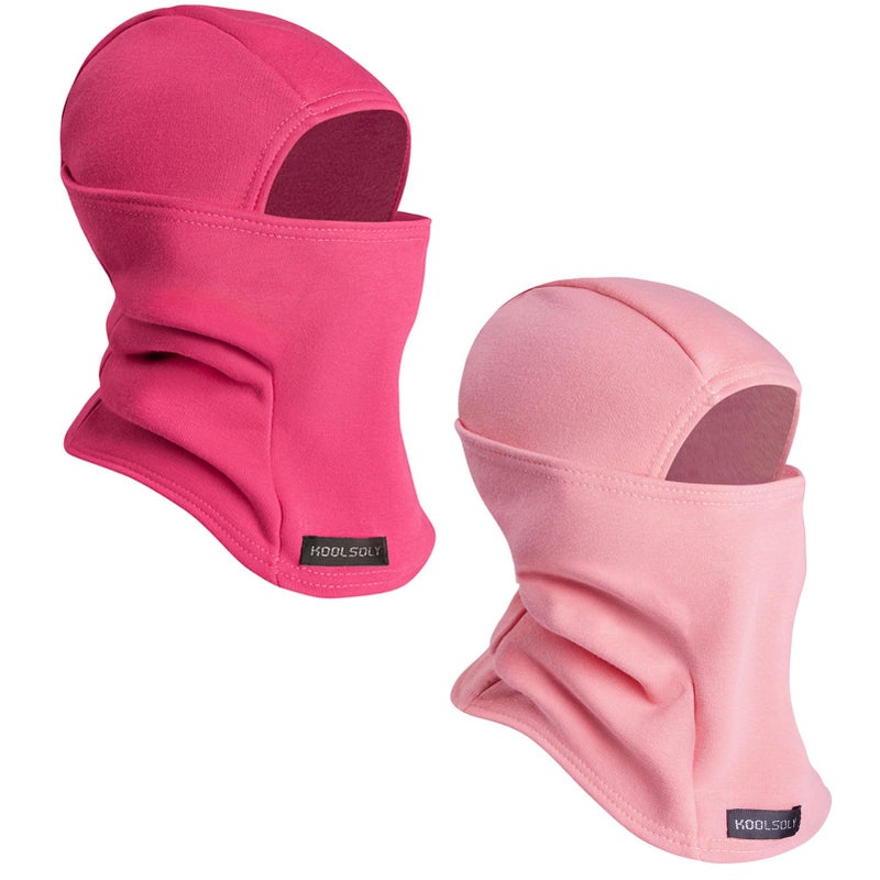 KOOLSOLY Kids Balaclava Face Mask, Winter Hat Face Warmer for Cold Weather Ski Mask for Boys Girls - Image 1