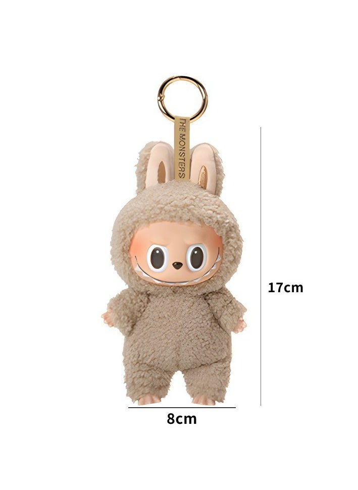 Pop marts LABUBU Generation 2.0 / Keychain vinyl doll 17cm / Random Design