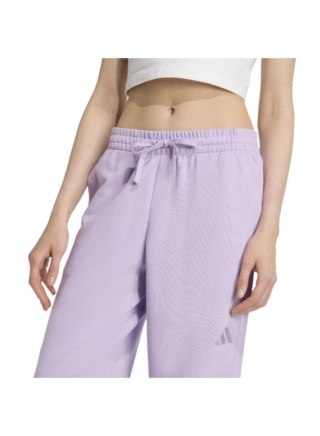 Adidas W All Szn Ft Pt Purple Training Pants For Women XS - Image 5