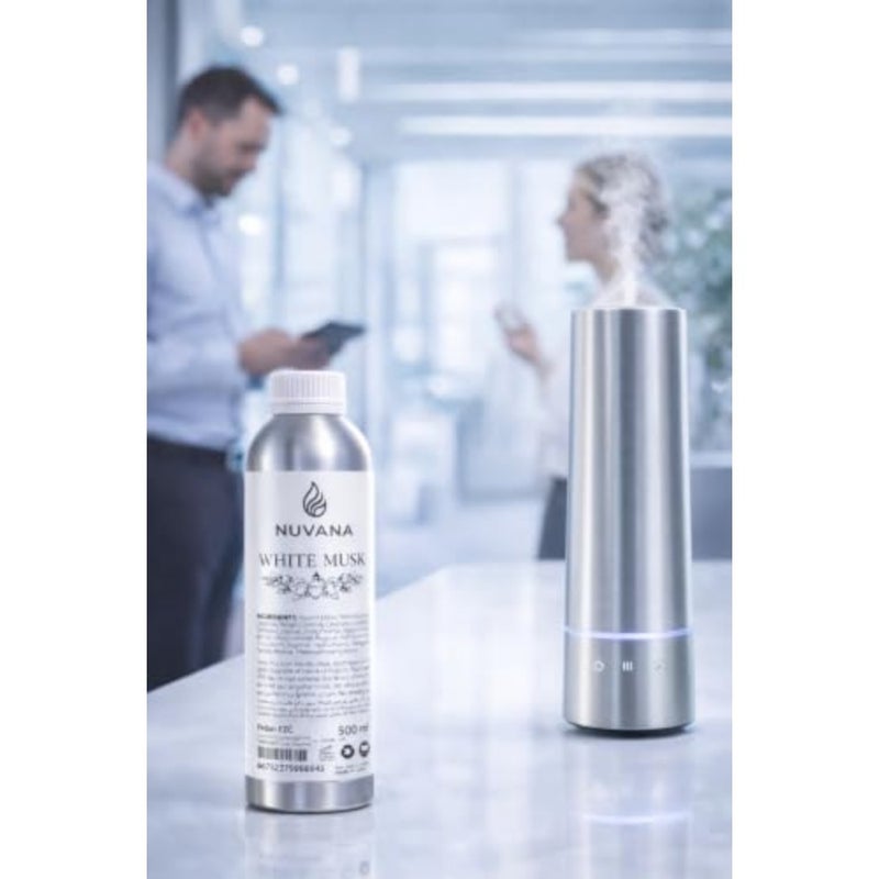 White Musk Home Fragrance Oil, 500 ml Long-Lasting Soft Musk Aroma for Diffusers, Humidifiers, Oil Burners, Potpourri Home Scenting - Image 3