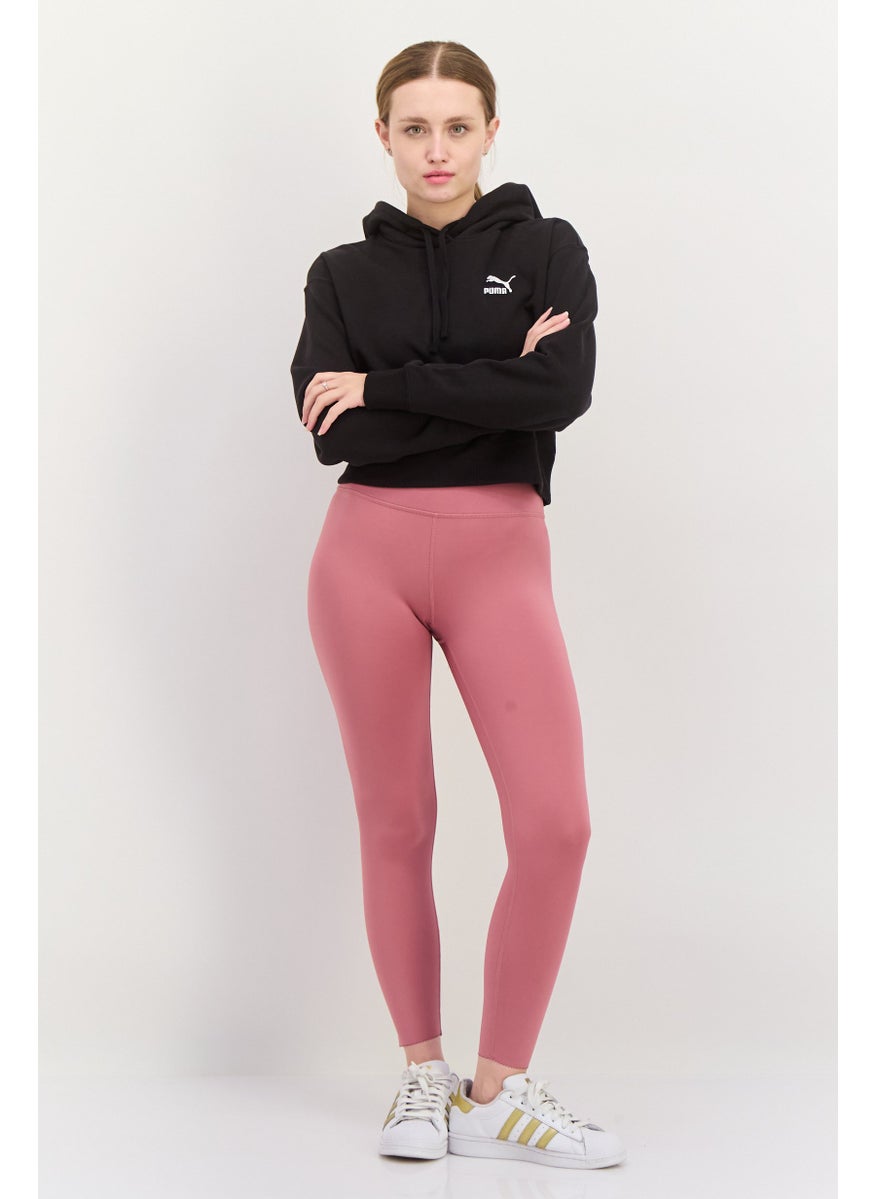 PUMA Women Relaxed Fit Outdoor Crop Sweatshirt, Black  - Image 4
