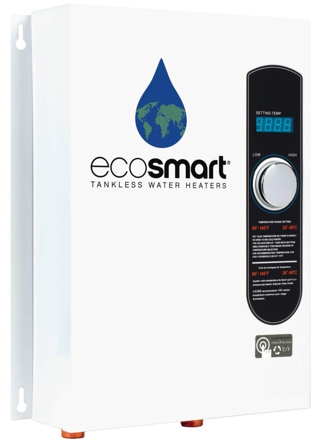 Ecosmart - Ecosmart Eco 18 Electric Tankless Water Heater 18 Kw At 240 Volts With Patented Self Modulating Technology - Image 1