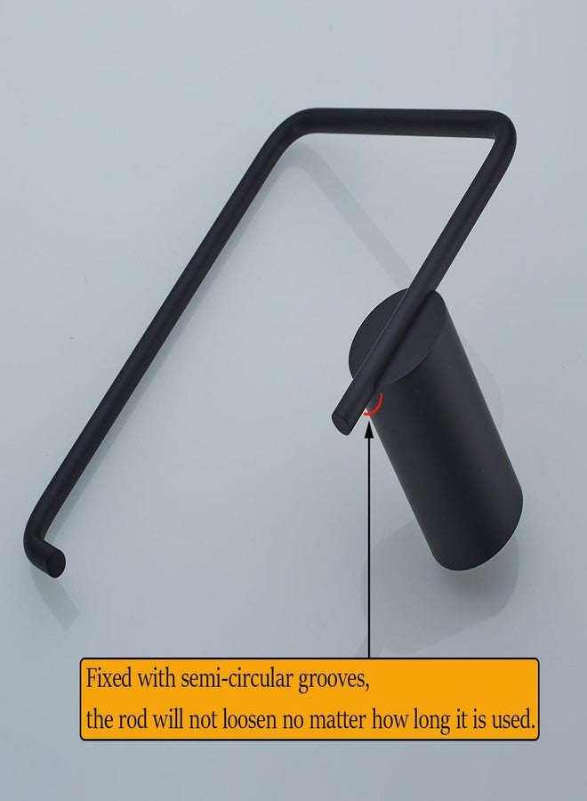 RANDOM Towel Holder for Bathroom Wall Mounted Matte Black Towel Ring Solid Stainless Steel Hand Towel Holder,Screw-in.RD-96068-5MB-2 - Image 5