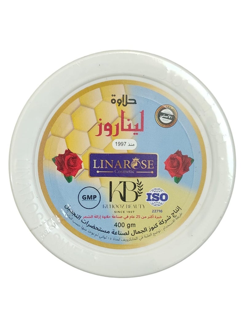 لينا روز حلاوة لإزالة الشعر 400 جرام 