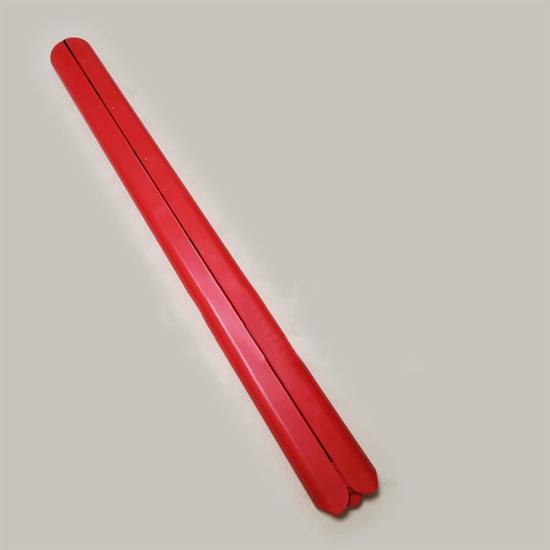 MekUk Garage Wall Protector Door Dent Protector Magnetic Panel Strip for Car, Foldable Door Edge Guards, Door Ding Protectors for 2 Doors for Parking Garages(Rosso,1pcs) - Image 2