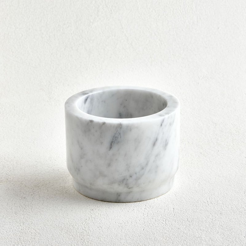 ماي مايز هاون وسحاق من الرخام - White with White Pestle - Image 4