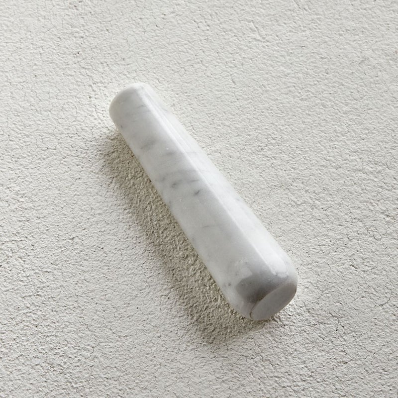 ماي مايز هاون وسحاق من الرخام - White with White Pestle - Image 3