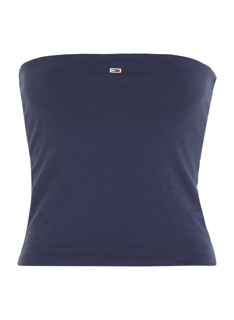 TOMMY JEANS Logo Bandeau Top