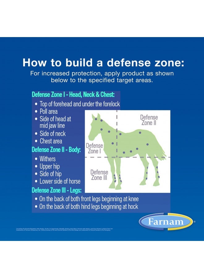 Farnam Equi-Spot, Horse Fly Control, Long-Lasting Protection, 6 Applications, 12-Week Supply For One Horse - Image 1