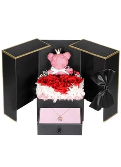 Red rose/Black box