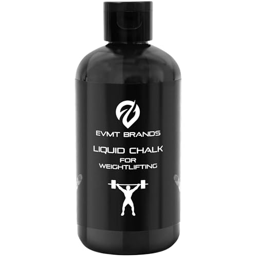 EVMT Brands Liquid Chalk, Mess Free Gym Chalk for Weightlifting, Gymnastics, Rock Climbing, Dancing. Sweat Resistant and Long Lasting for Stronger Grip. Package May Vary. - Image 1