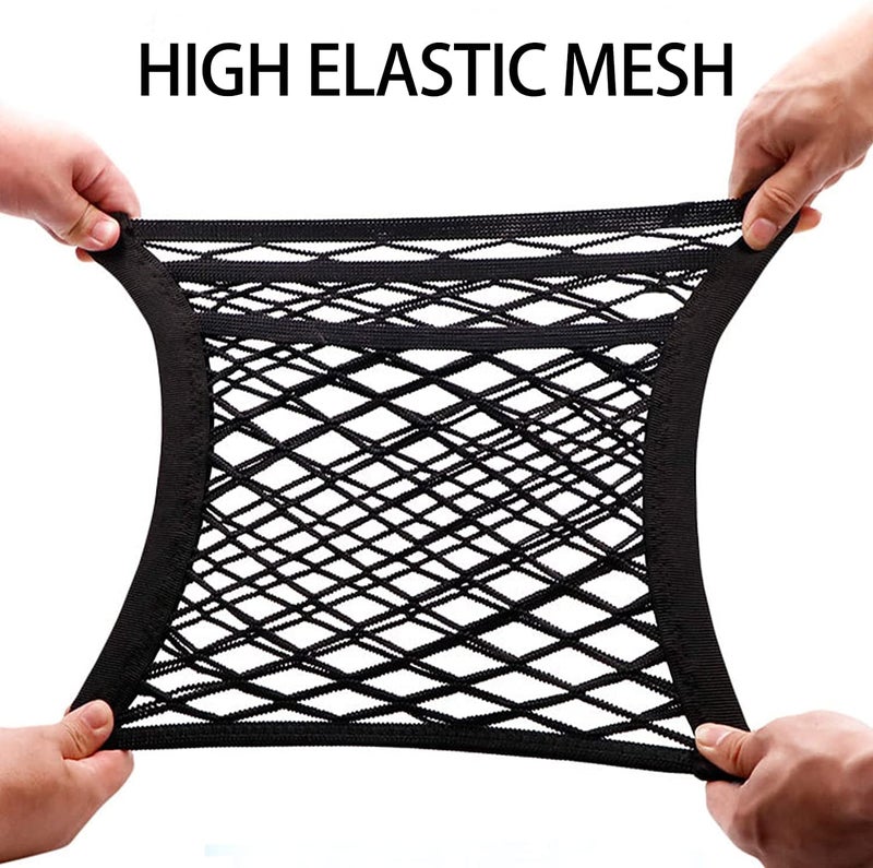 Careflection Motorcycle Cargo Net - Luggage Strap Rack Expansion Organizer Net for Cargo Helmet Net - Suitable for Motorcycle Bike Trailer - Image 4