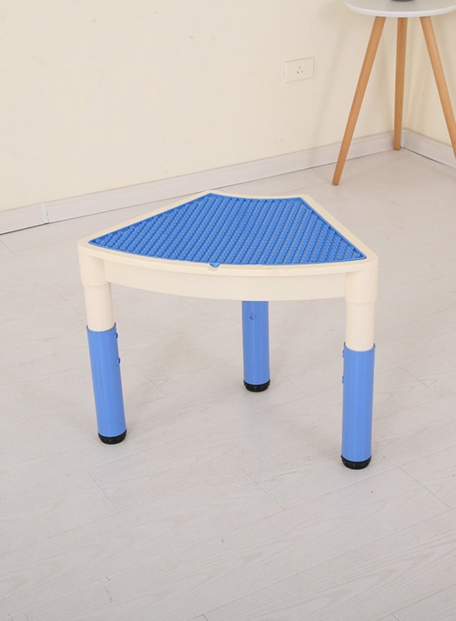 JSAITOYS Children Learning Plastic Table Kindergarten Furniture Kids Block Desktop - Image 2