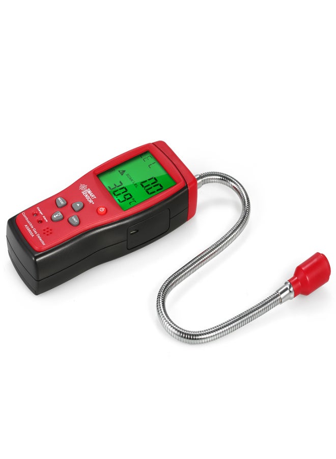 سمارت سنسور كاشف الغازات القابلة للاشتعال بمستشعر ذكي، جهاز رقمي لكشف الغازات القابلة للاشتعال، جهاز محمول لاختبار تسرب الغاز - Image 5