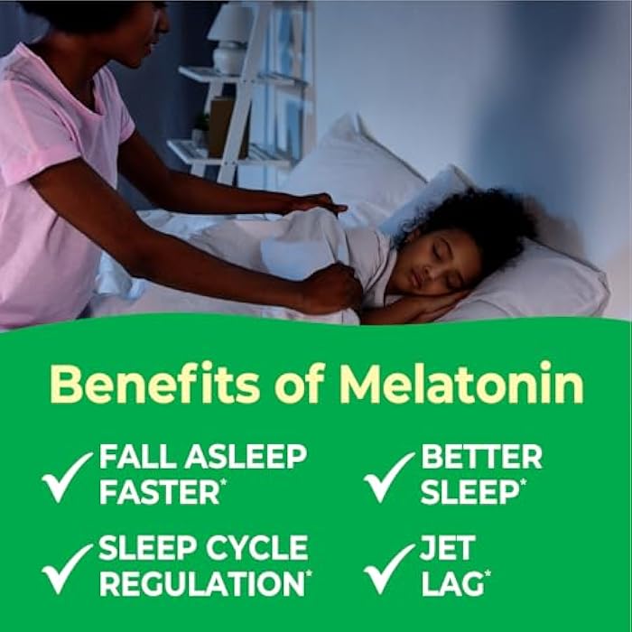 VitaWorks Kids Melatonin 1 mg Chewable with L theanine, Chamomile and Lemon Balm Extract Chewable Tablets - Natural Berry Flavor - for Help Falling and Staying Asleep - for Children - 120 Chewables - Image 5