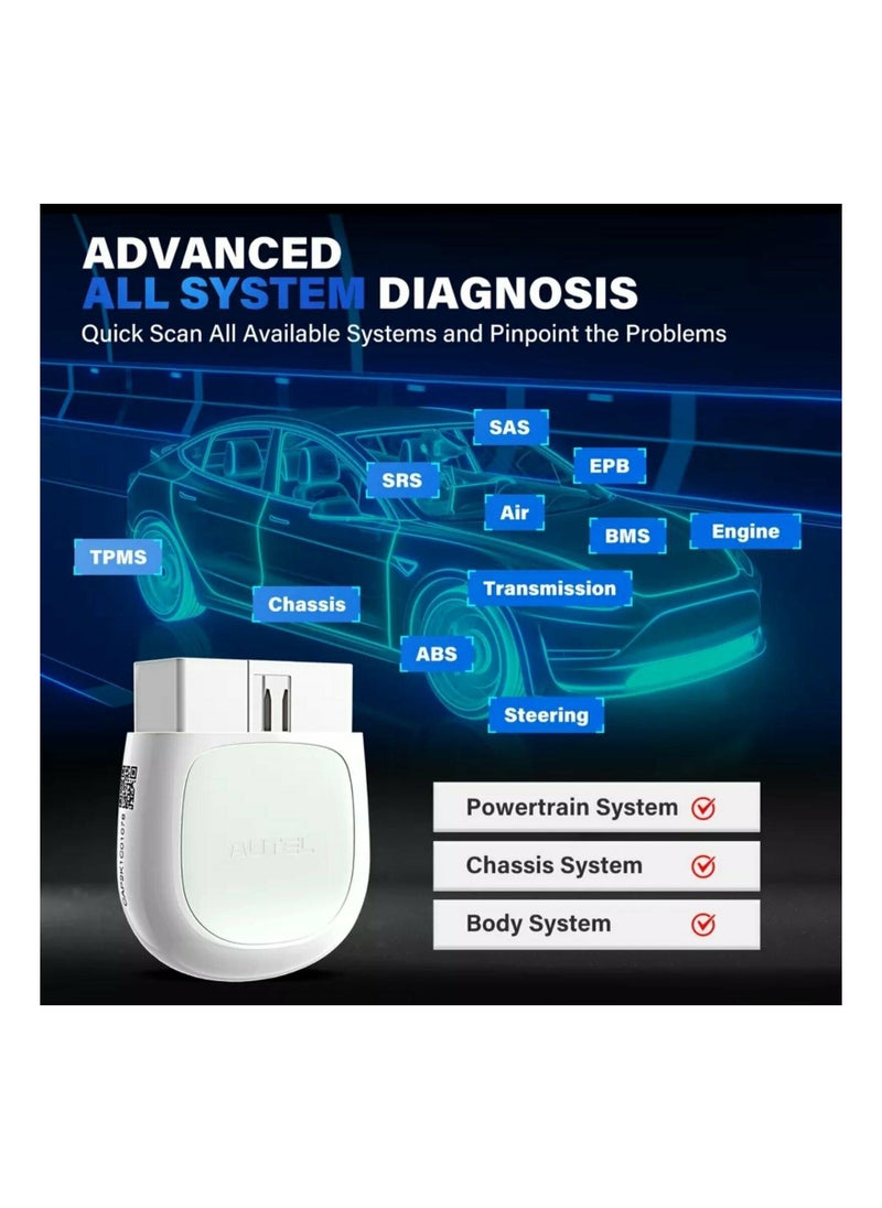 Autel - Autel AP200 Bluetooth OBD2 Scanner Code Reader with Full Systems Diagnoses - Image 1
