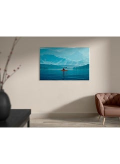 Home Gallery A Forest With The Sun Shining Through The Clouds Canvas Wall Art  - Image 4
