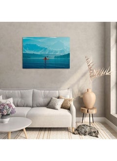 Home Gallery A Forest With The Sun Shining Through The Clouds Canvas Wall Art  - Image 5