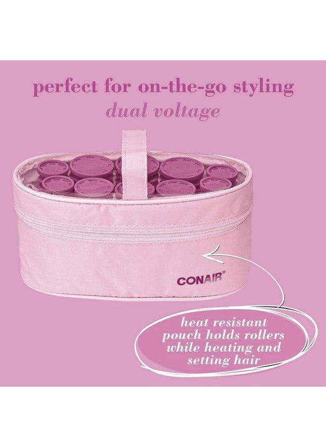 CONAIR Instant Heat Compact Hot Rollers; Perfect For Onthego Styling  - Image 3