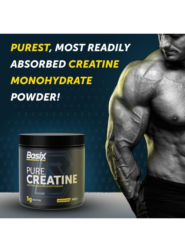 باسيكس بيزِكس بيور كرياتين 300 جم – بدون نكهة - Image 2