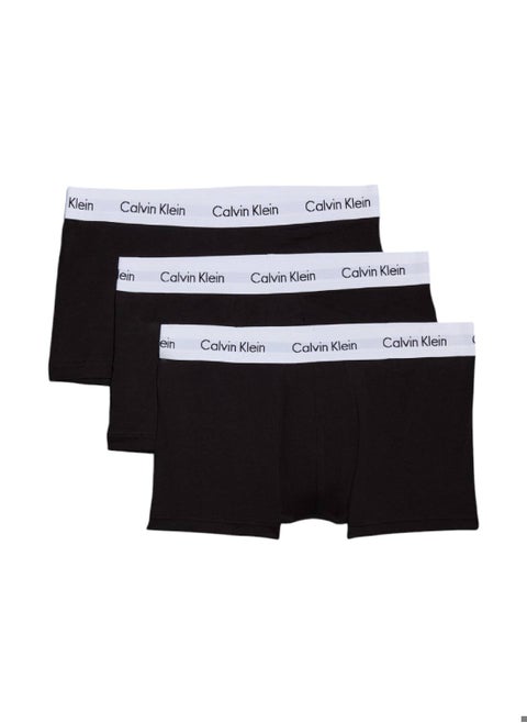 Cotton Stretch Low Rise Trunk - 3 Pack