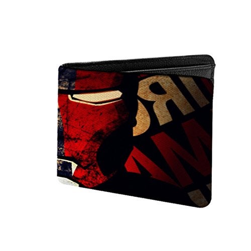 ShopMantra Men Pu Leather Wallet | Super Hero Mask Printed PU Leather Wallet /, Multicolor - Image 5