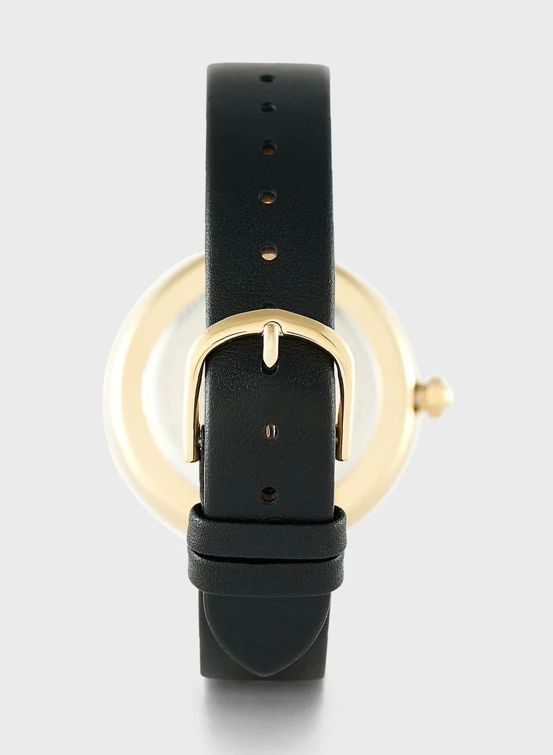 OLIVIA BURTON Ob Signature
Min Ima Bee T-Bar Analog Watch