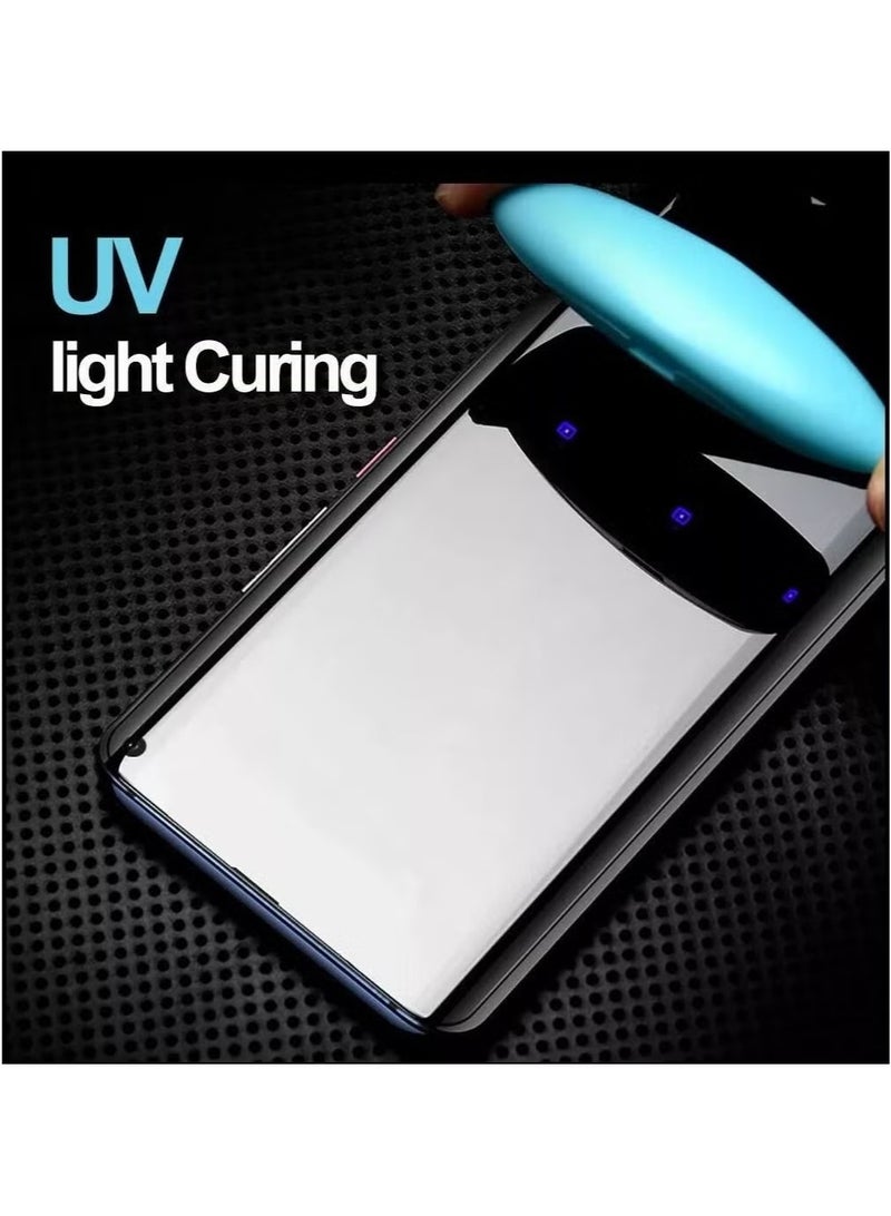 ليتو أوبو فايند إكس 8 برو 5G/ ون بلس 13 5G/ ريلمي جي تي 7 برو 5G واقي شاشة زجاجي مقوى فاخر مقاوم للأشعة فوق البنفسجية، مع تغطية كاملة من الحافة إلى الحافة - Image 5