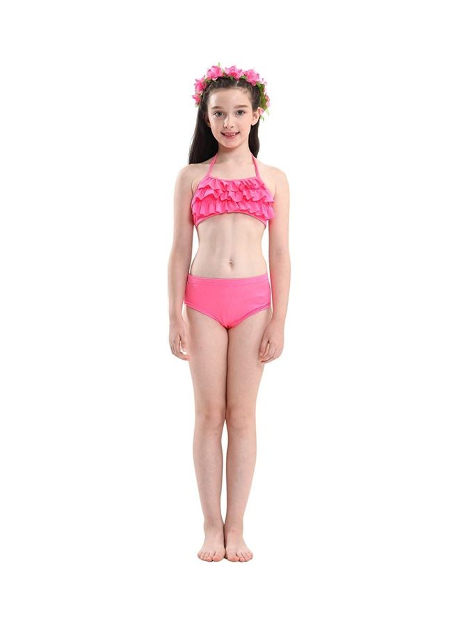نيبمينينت 4-Piece Mermaid Themed Swimming Costume Set 120cm - Image 4
