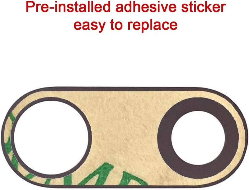 Perzework 2 Pcs OEM Back Rear Camera Lens Glass Replacement for iPhone 8 Plus and 7 Plus with pre-Installed Adhesive and Reparing Toolkit - Image 3