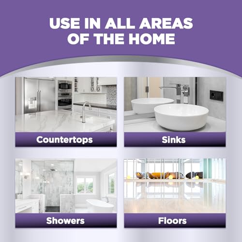 Weiman Granite & Stone Sealer Spray - Protects Kitchen Countertops, Sinks, Showers, Vanities & Floors From Stains - For Granite, Quartz, Marble, Tile, Limestone, Slate - Water Based, 24 oz - Image 5