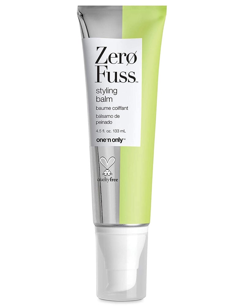 one n only Zero Fuss Styling Balm Lightweight with All Day Flexibility For Hair Types Enhances Natural Shape Texture Wave and Curl Adds Smoothness Shine 45 Fl Oz
