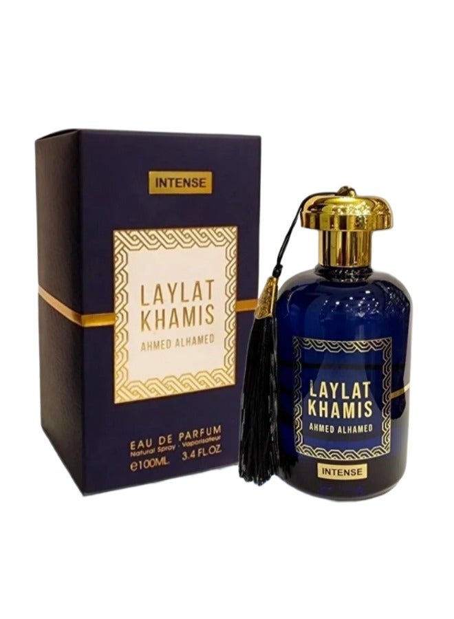 ليلة خميس عطر ليلة خميس عالي التركيز للرجال - 100 مل | مزيج عطر فاخر يدوم طويلاً - Image 1