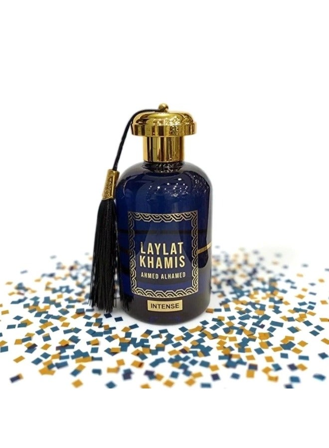 ليلة خميس عطر ليلة خميس عالي التركيز للرجال - 100 مل | مزيج عطر فاخر يدوم طويلاً - Image 3