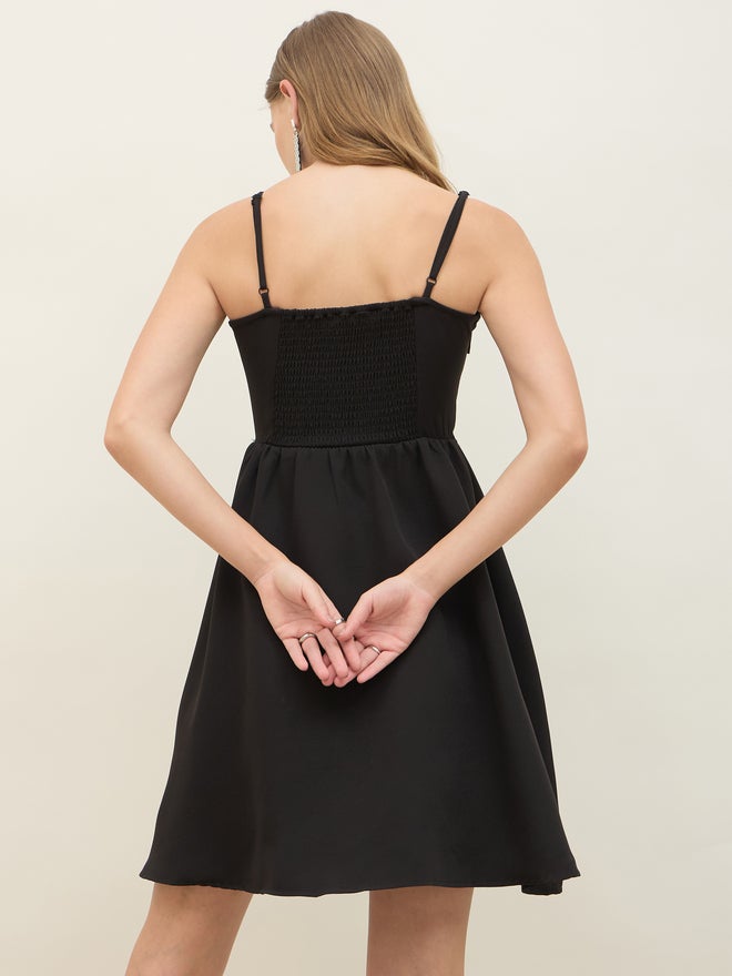 Styli Bow Bodice Mini Dress  - Image 5