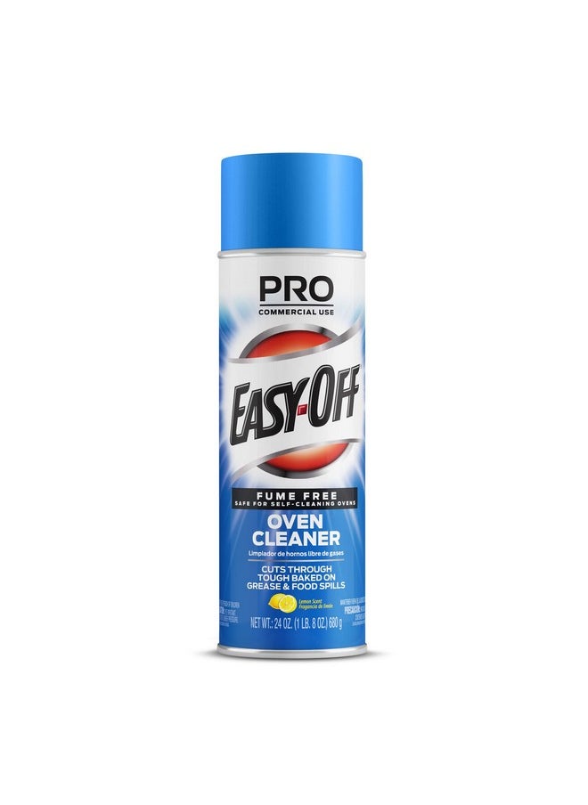 Easy Off Easy-Off Fume Free Oven Cleaner Spray, Lemon, 24oz, Removes Grease  - Image 1