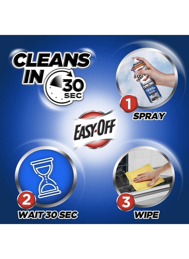 Easy Off Easy-Off Fume Free Oven Cleaner Spray, Lemon, 24oz, Removes Grease  - Image 5