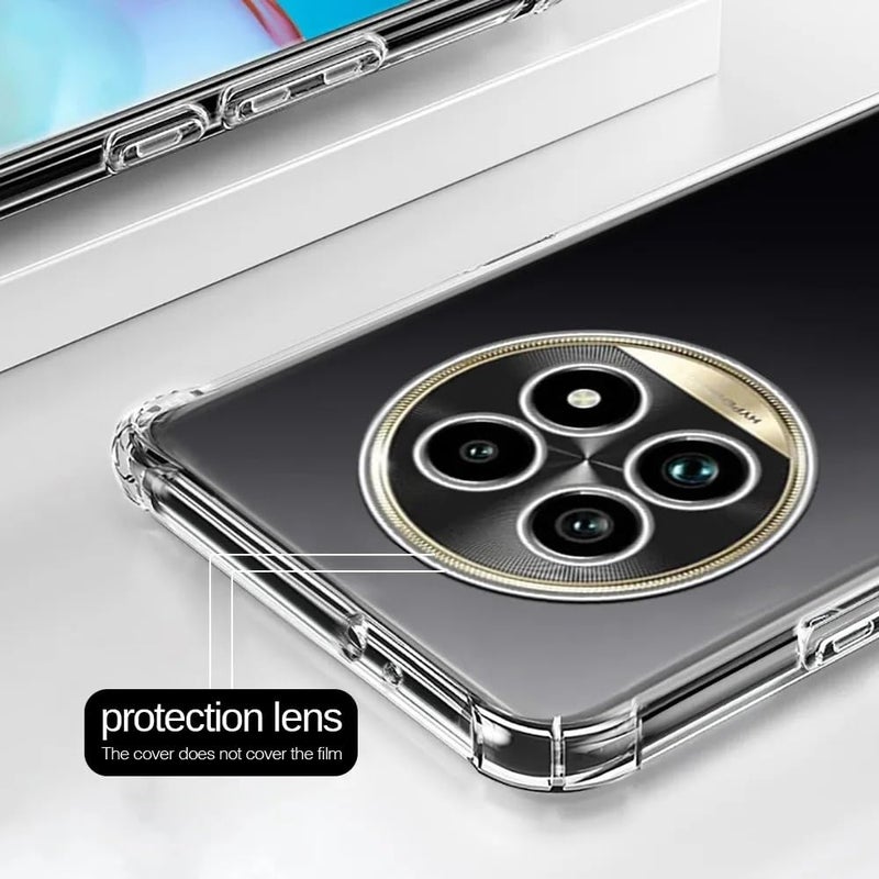 Realcase غطاء خلفي سيليكون لريلمي 13 5G، مقاوم للخدوش، شفاف كريستالي، واقي للصدمات، غطاء خلفي لريلمي 13 5G / ريلمي نارزو 70x 5G / N65 / 12 / 12X 5G / C65 - Image 3