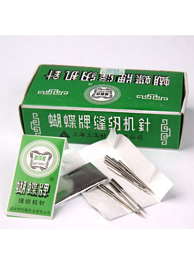10Pcs 9/11/12/14/16/18/20 Top Threading Needles Pins for Domestic Sewing Machine